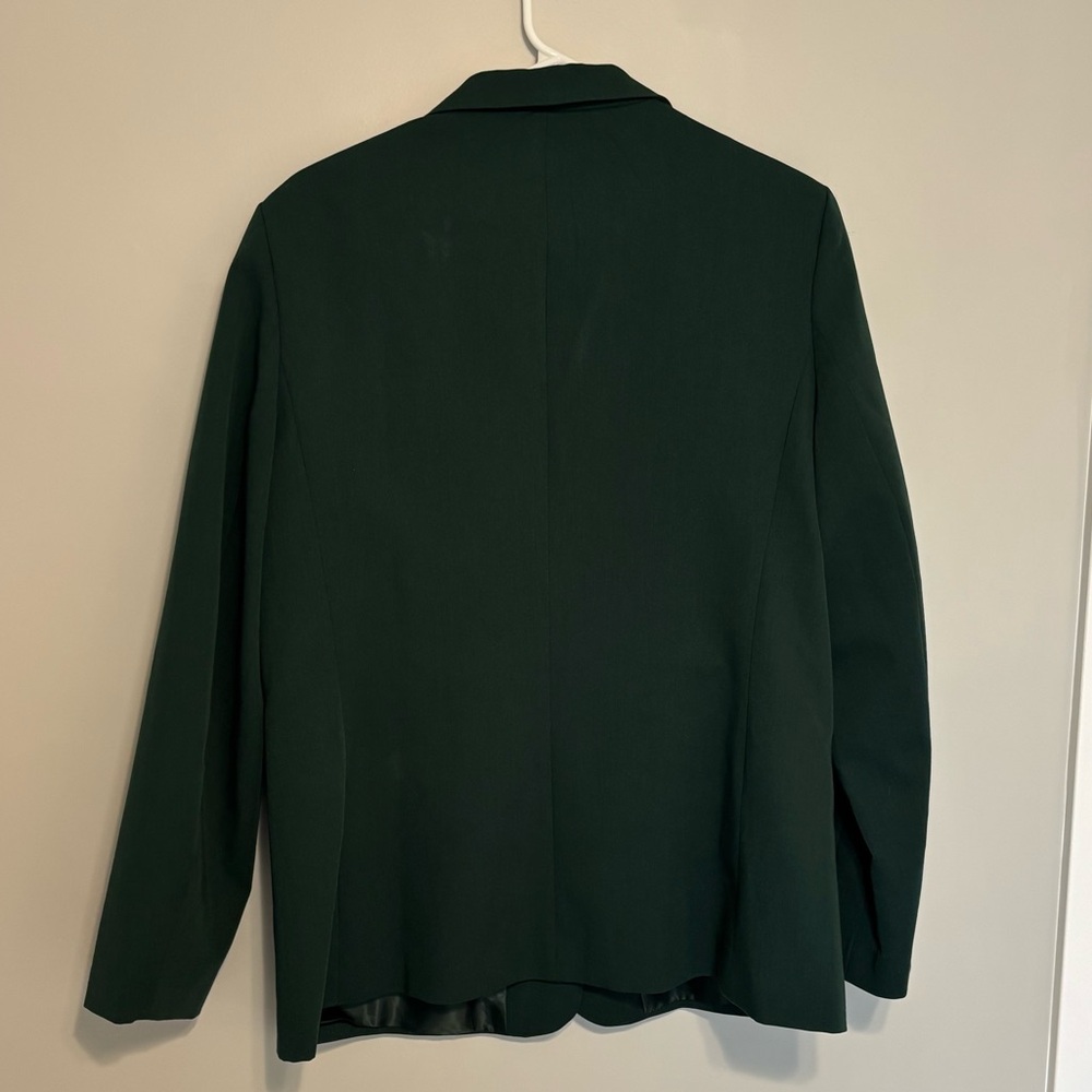 Cicy Bell Dark Green Women's Blazer - Picture 6 of 8